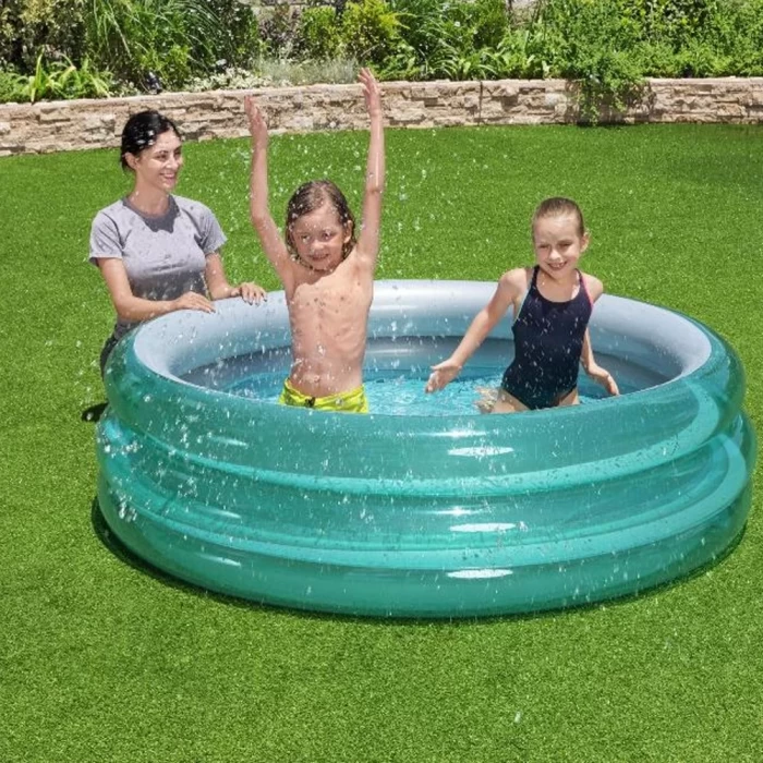 Бассейн надувной детский Bestway Металлик 51042 170х53см