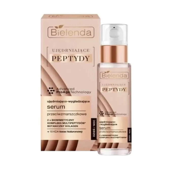 Сыворотка для лица Bielenda Firming Peptides укрепляющая и разглаживающая День/Ночь 30мл