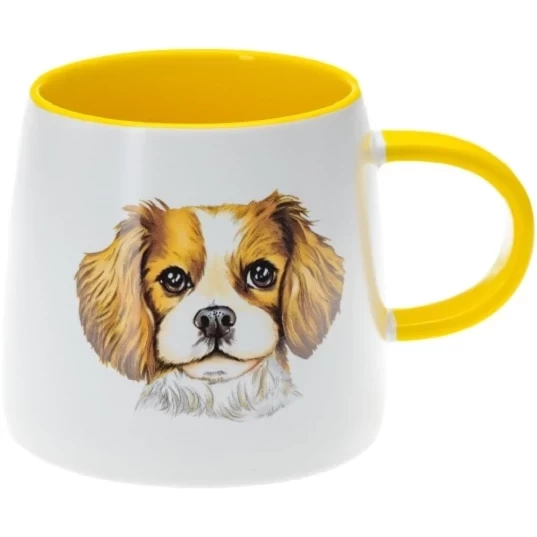 Кружка фарфоровая Собака 410мл