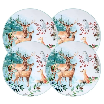 Набор подстановочных салфеток Lefard Зимняя сказка из 4шт 38см