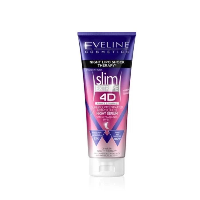 Сыворотка антицеллюлитная Eveline Cosmetics Slim Extreme 4D Суперконцентрированная антицеллюлитная 250мл  