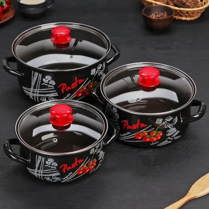 Набор кастрюль Болоньезе-1-Экстра 3шт