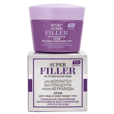 Крем для лица Витэкс Super Filler на термальной воде 70+ 45мл