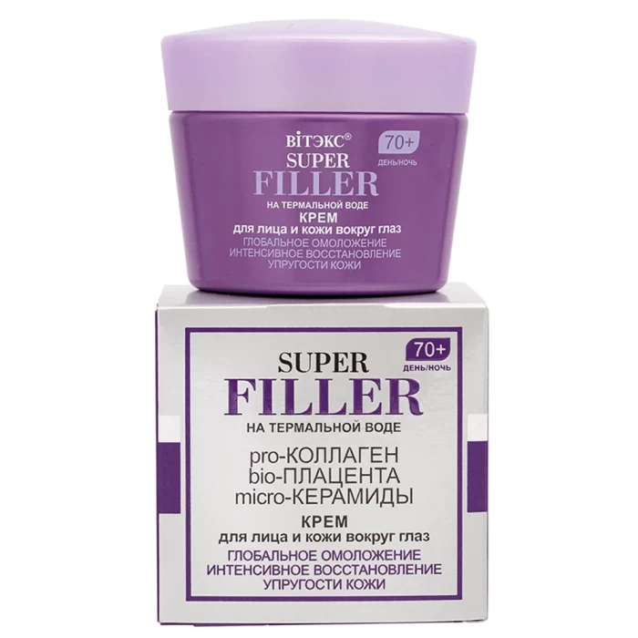 Крем для лица Витэкс Super Filler на термальной воде 70+ 45мл