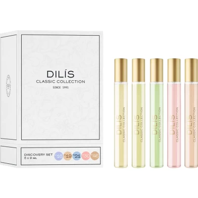 Набор парфюмированный женский Dilis Classic Collection 5х9мл