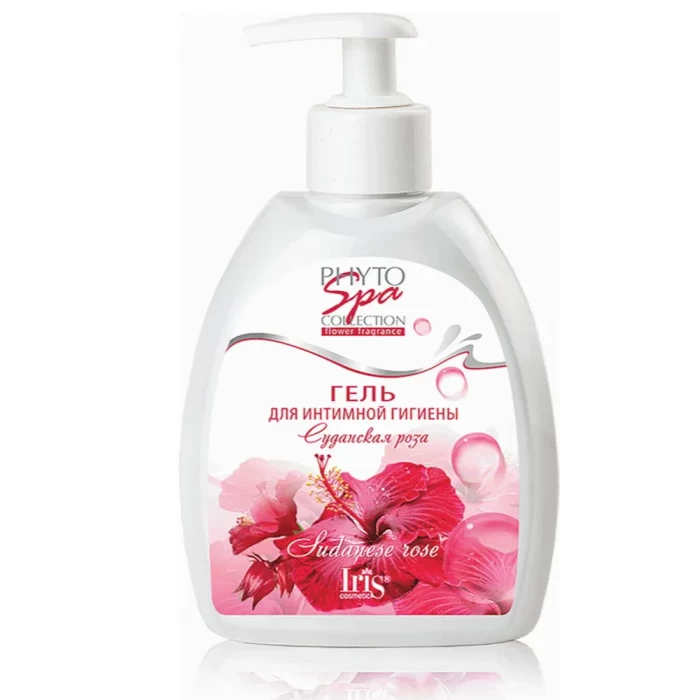 Гель для интимной гигиены Iris Cosmetic Суданская роза Phyto Spa Collection Flower Fragran 300мл