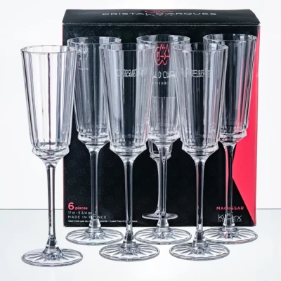 Набор бокалов для шампанского Cristal D'arques Macassar 170мл