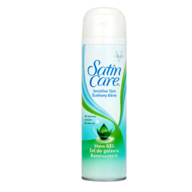 Гель для бритья Gillette Satin Care для чувствительной кожи 200мл