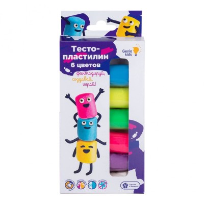 Набор для лепки &quot;Тесто-пластилин&quot; Genio Kids арт. TA1090