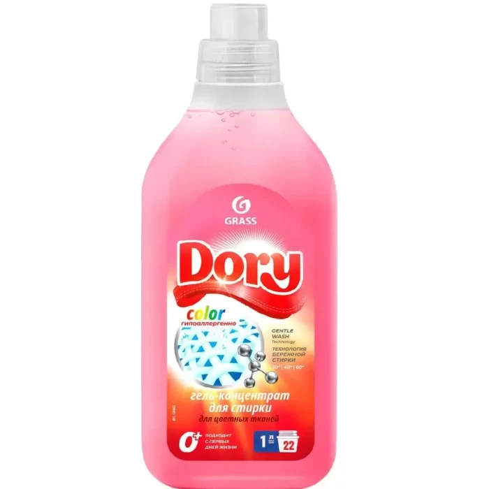 Гель для стирки Grass Dory для цветного белья 1л