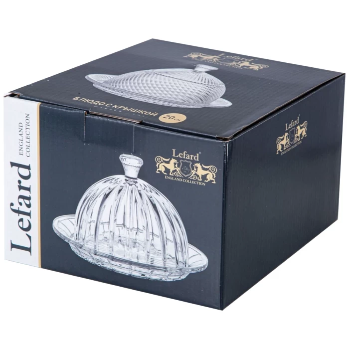 Блюдо с крышкой Lefard Diamant 20см 691-056