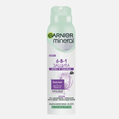 Дезодорант-антиперспирант Garnier цветочная свежесть 150мл