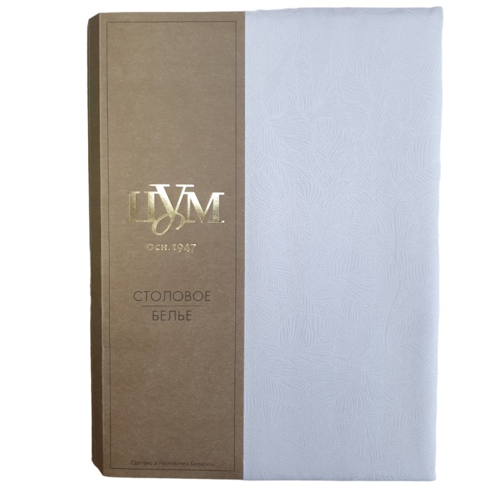 Скатерть ТМ "ЦУМ" 02ШС8-5-КВ 1809А-01 2569, 150х220см