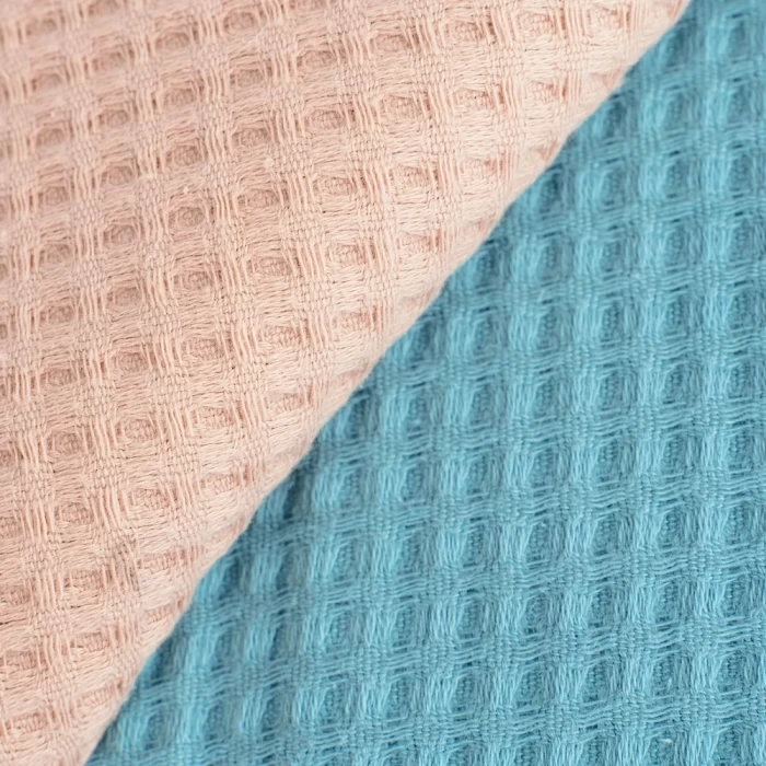 Набор вафельных полотенец ТМ "ЦУМ" 2 шт бирюза