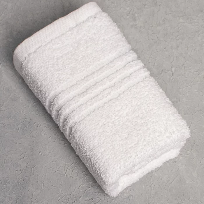 Полотенце махровое ТМ "ЦУМ" белый 50х90 см