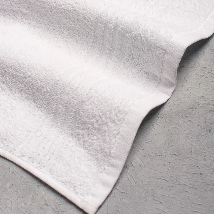 Полотенце махровое ТМ "ЦУМ" белый 50х90 см