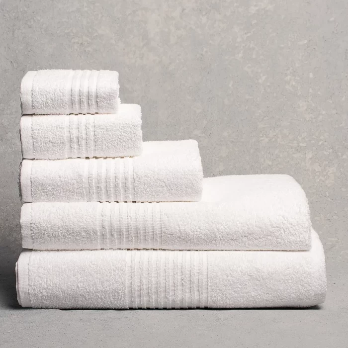 Полотенце махровое ТМ "ЦУМ" белый 50х90 см