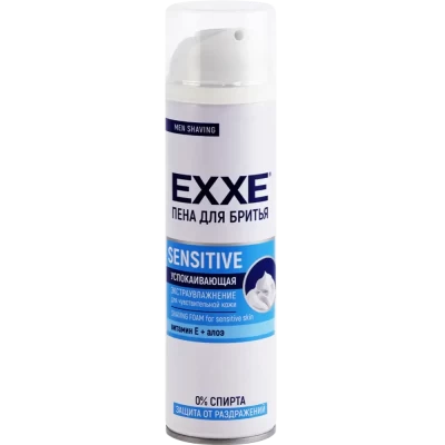Пена для бритья Exxe Silk Sensitive 200мл