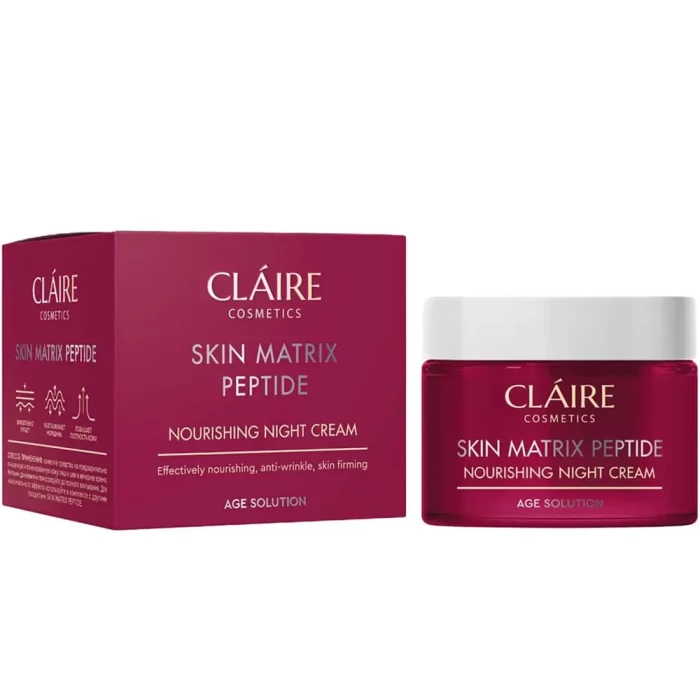 Крем для лица Claire Skin Matrix Peptide питательный ночной 50мл
