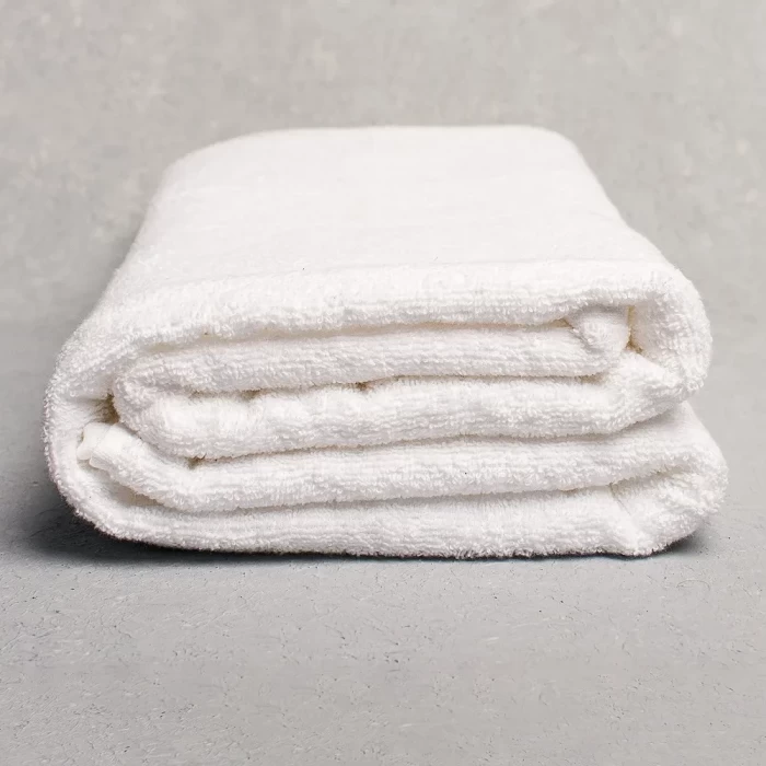 Полотенце махровое ТМ "ЦУМ" белый 100х150 см