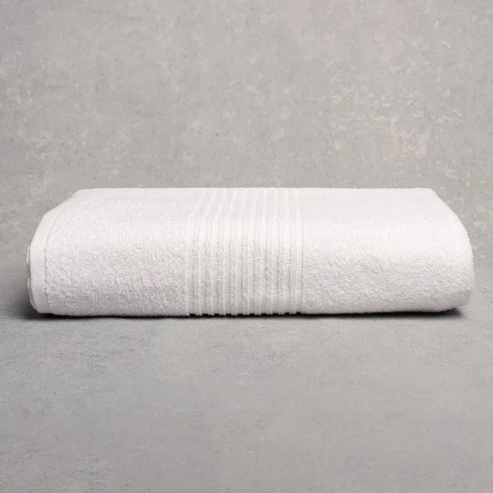 Полотенце махровое ТМ "ЦУМ" белый 100х150 см