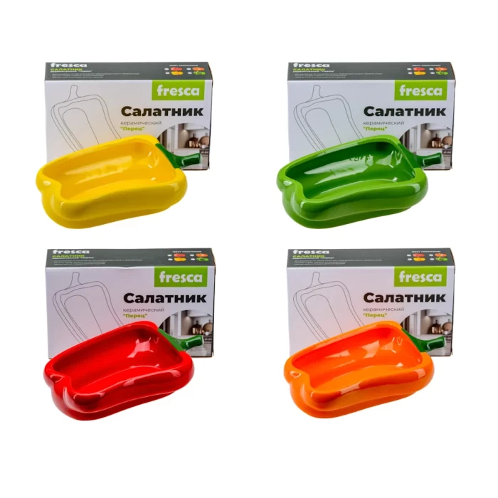 Салатник керамический Перец 21×12×6см