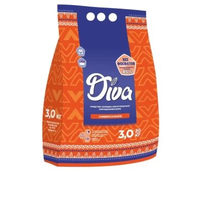 Стиральный порошок Diva Универсальный 3кг