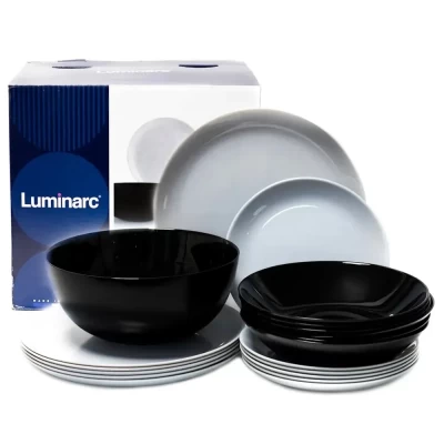 Набор посуды Luminarc Diwali Black Granit 19 предметов