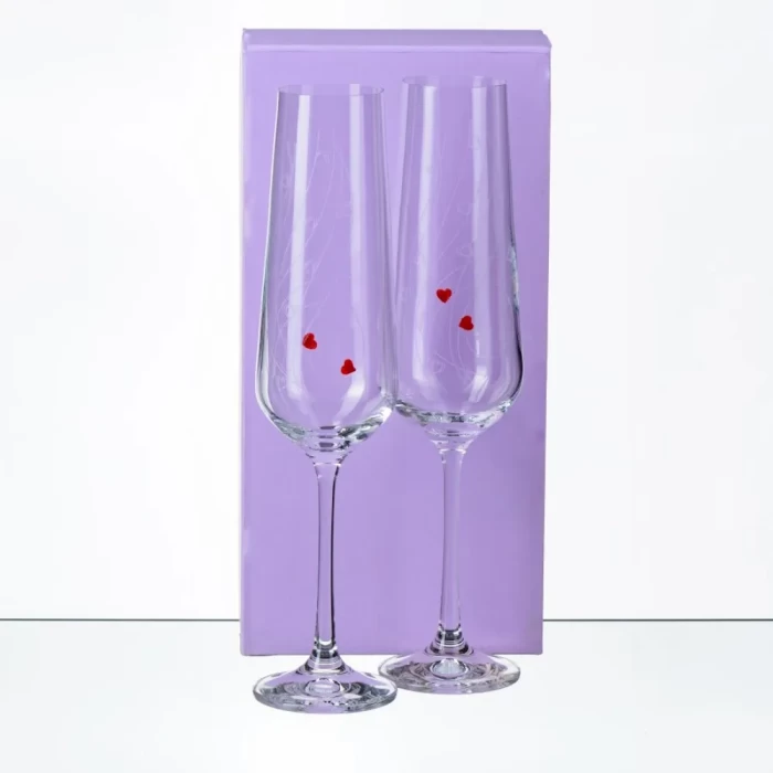 Набор бокалов для шампанского Sparkly Love 2шт 200мл