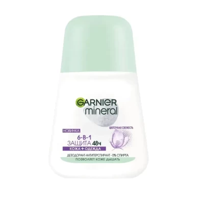 Дезодорант-антиперспирант роликовый Garnier Mineral 48ч 50мл