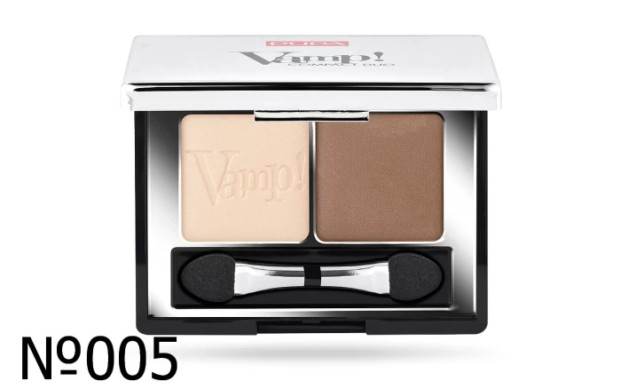 Компактные двойные тени Pupa Vamp! Duo