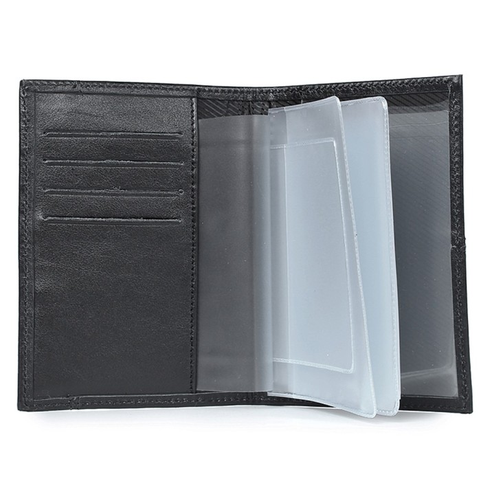 Обложка для документов Galanteya 7618 23с59к45 черный