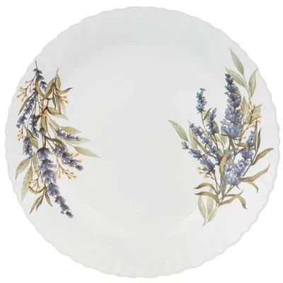 Тарелка обеденная Agness Lavender field 25см