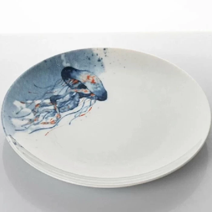 Тарелка мелкая Океан Медуза 17,5см