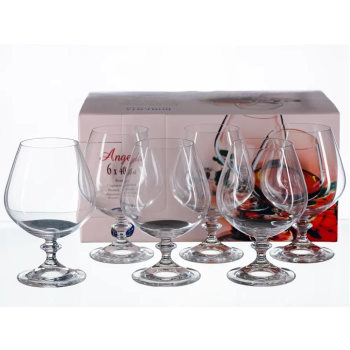 Набор бокалов для бренди Angela 6шт 400мл