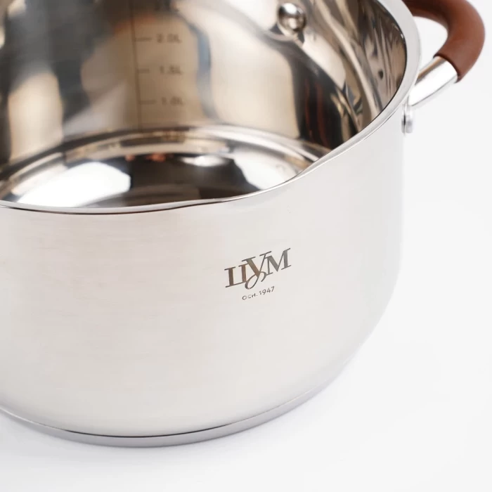 Кастрюля с крышкой ТМ "ЦУМ" MSF-3897 5л