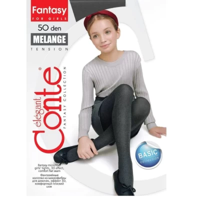 Колготки детские нарядные Conte Elegant Melange 20С-110/1СП
