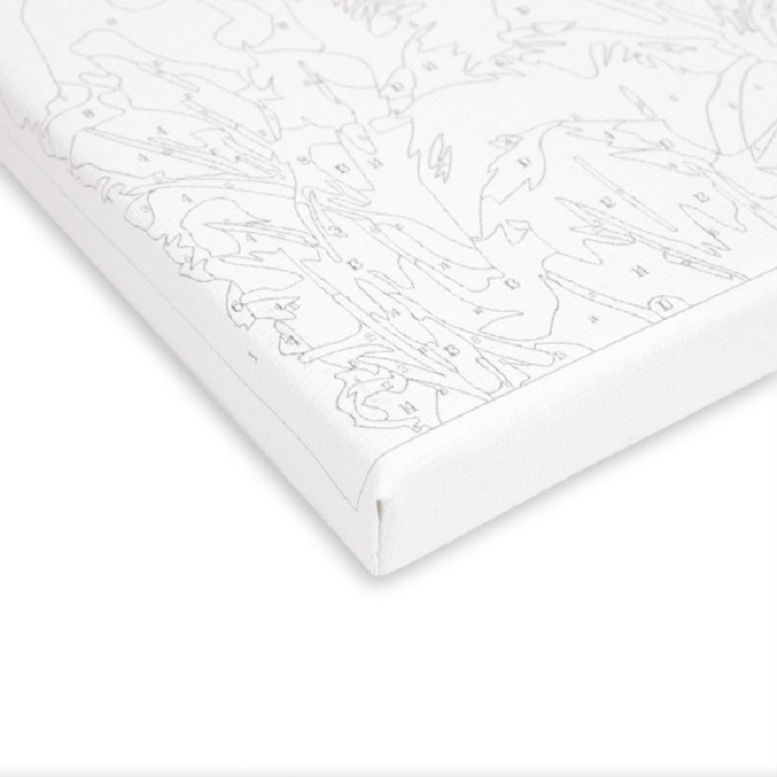 Картина по номерам "Эйфелева башня весной" DV-9521-3