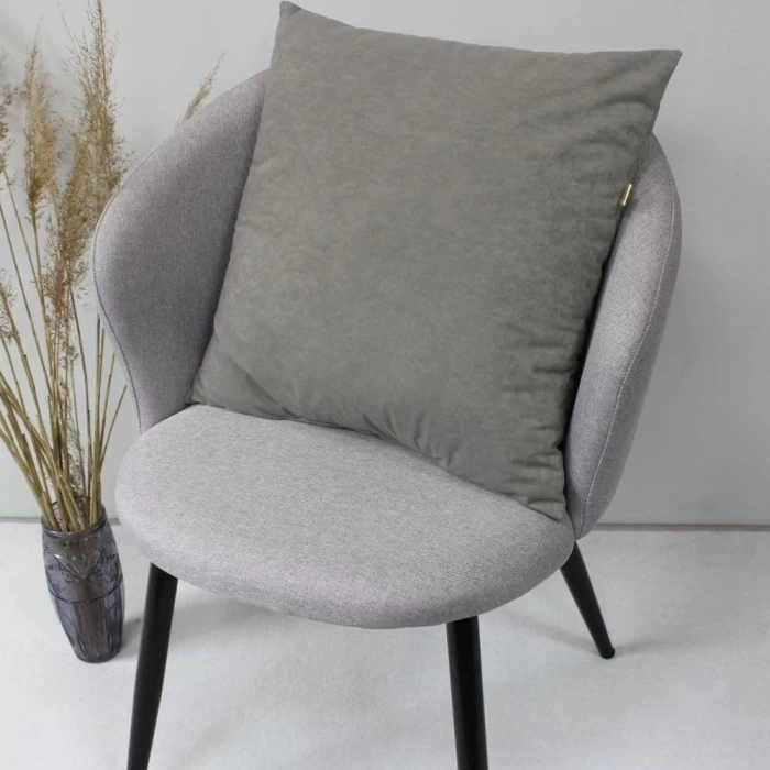 Подушка декоративная Matex Velours светло-серый 48х48