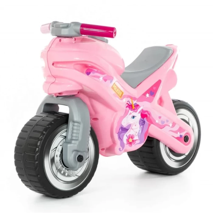 Каталка-мотоцикл МХ розовая