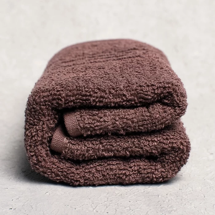 Полотенце махровое ТМ "ЦУМ" кофейный 35х60 см