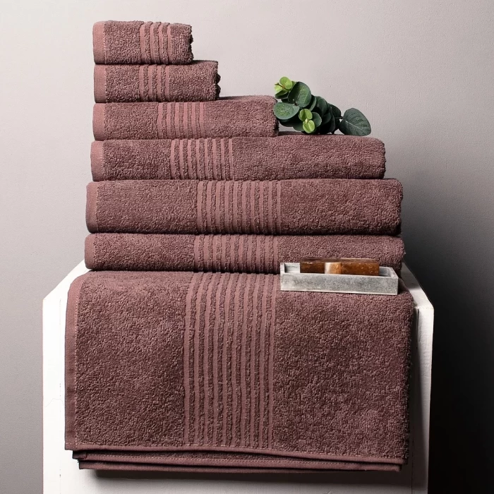 Полотенце махровое ТМ "ЦУМ" кофейный 35х60 см