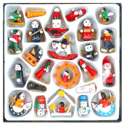 Набор подвесок новогодних Darvish 24шт DV-C-242