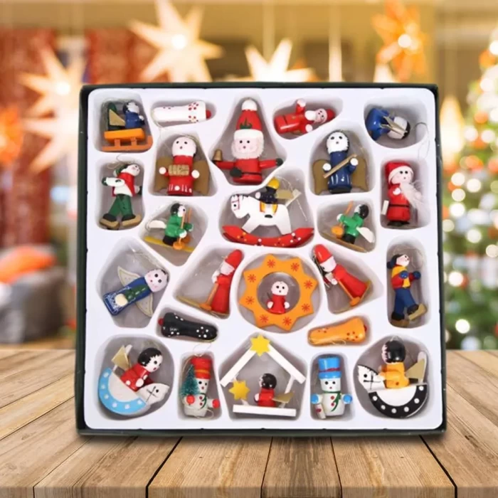 Набор подвесок новогодних Darvish 24шт DV-C-242