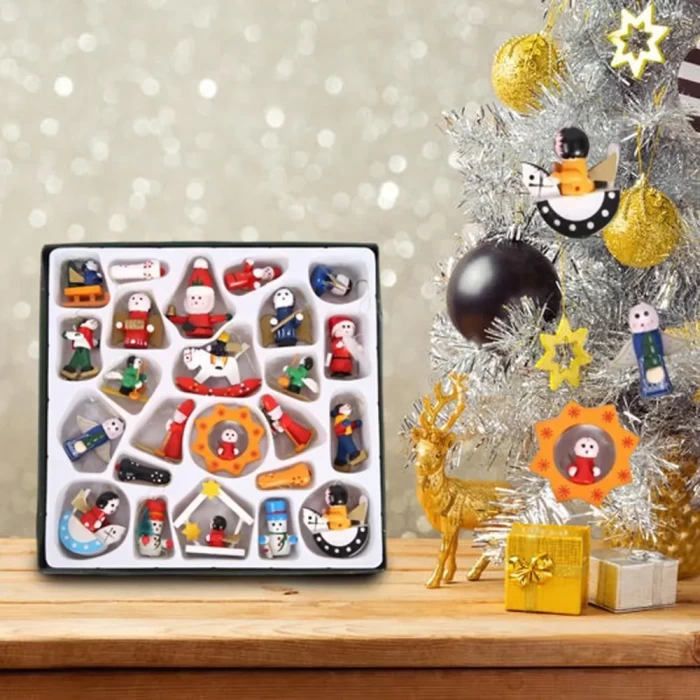 Набор подвесок новогодних Darvish 24шт DV-C-242