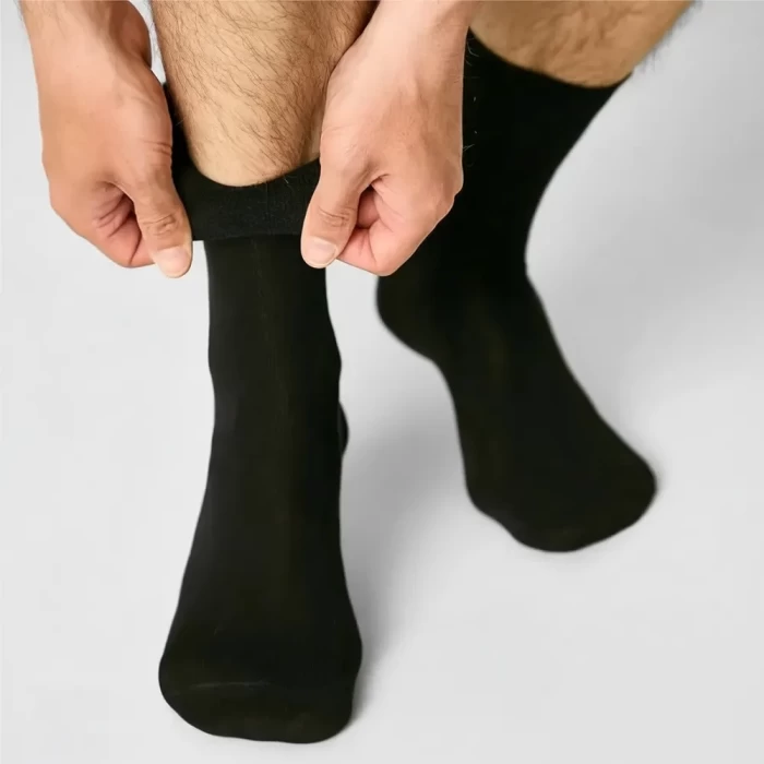 Набор мужских носков Diwari 3 пары черные