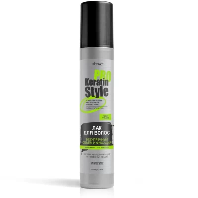 Лак для волос Витэкс Keratin Pro Style Безупречный объем и фиксация