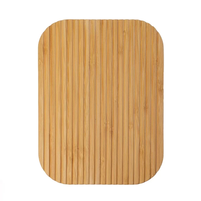 Контейнер стеклянный ТМ "ЦУМ" с бамбуковой крышкой 1л 7275