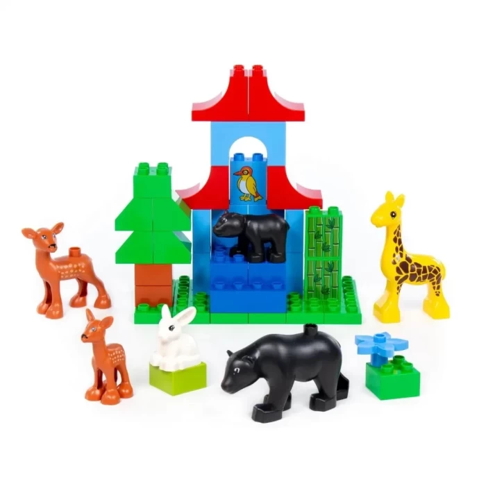 Конструктор "Макси" - Зоопарк 138 элементов