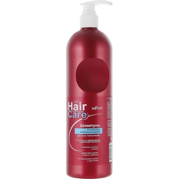 Шампунь Белита Hair Care Глубоко очищающий 1000мл